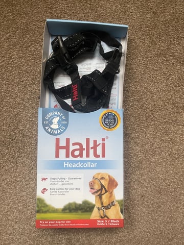 HALTI Headcollar Size Black harness in Granton, Edinburgh