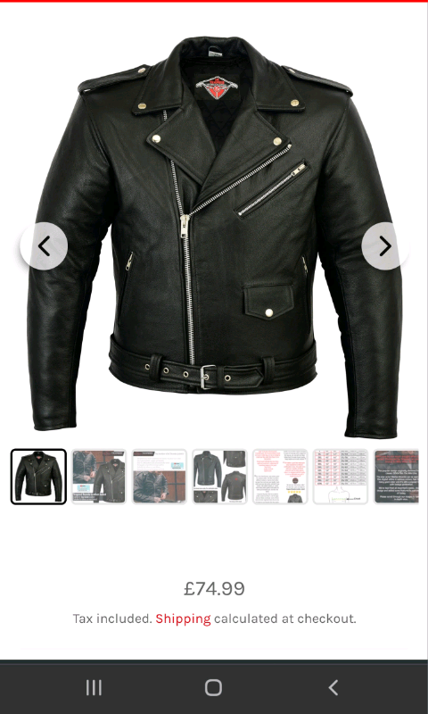 Leather Bike Jacket 