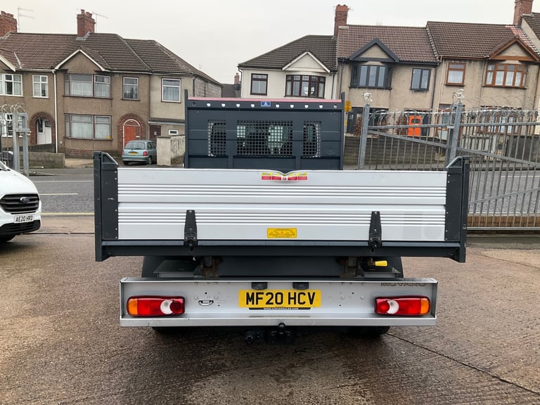 2020 VAUXHALL MOVANO 3500 L2 2.3 TURBO D 135 BHP FWD SINGLE CAB ALLOY TIPPER