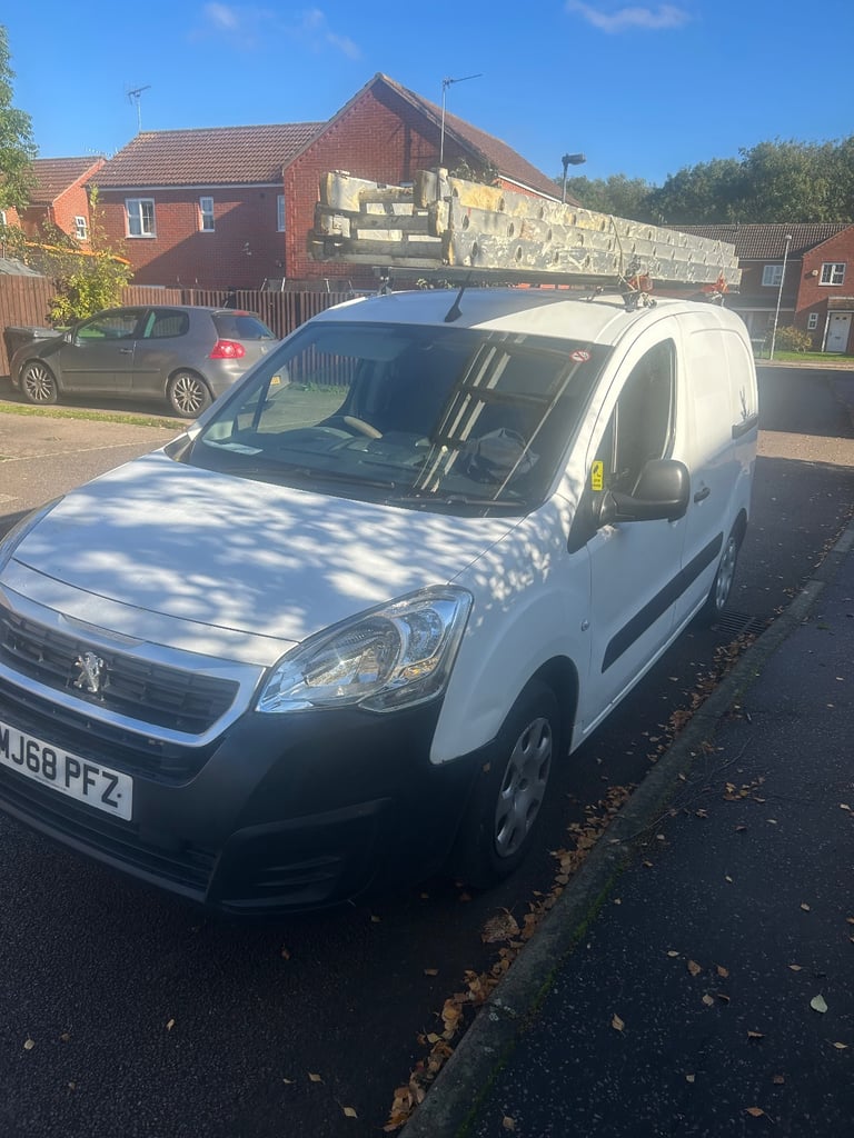 Peugeot, PARTNER, Panel Van, 2018, Manual, 1560 (cc)