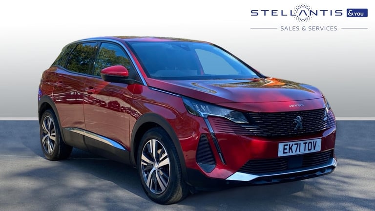2021 Peugeot 3008 1.2 PureTech Allure SUV 5dr Petrol EAT Euro 6 (s/s) (130 ps) SUV Petrol Automatic