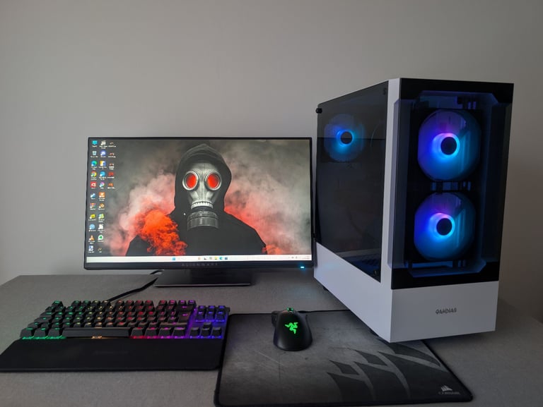 Full Setup AMD Ryzen RTX Gaming PC