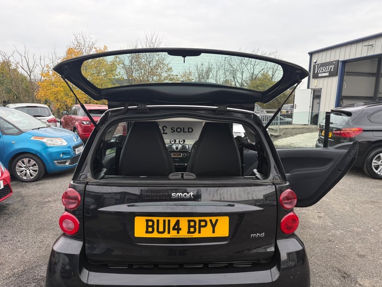 1 Former Keeper 2014 Smart FORTWO 1.0 Petrol Semi -Auto 54,000 Miles,MOT’d 1 Full yea
