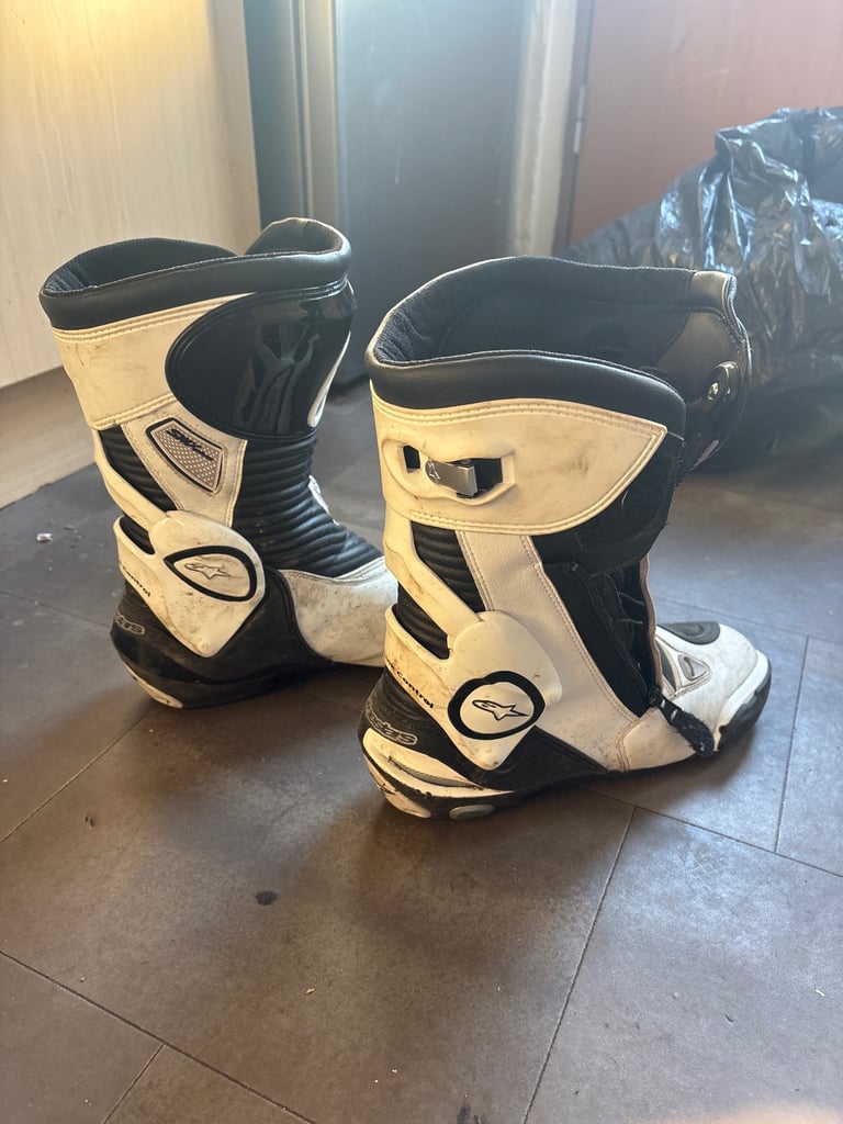 image for Aplinestars Smx motorcycle boots. 