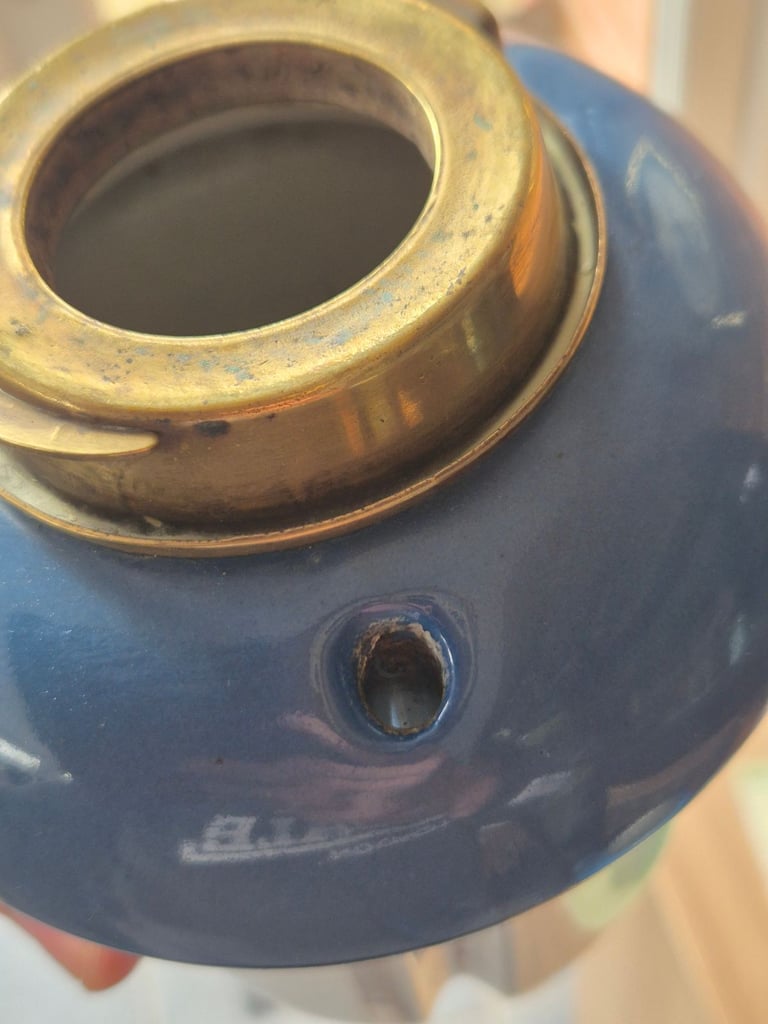 Extremely nice oil lamp base 