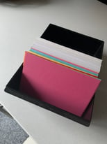 Box of blank revision cards