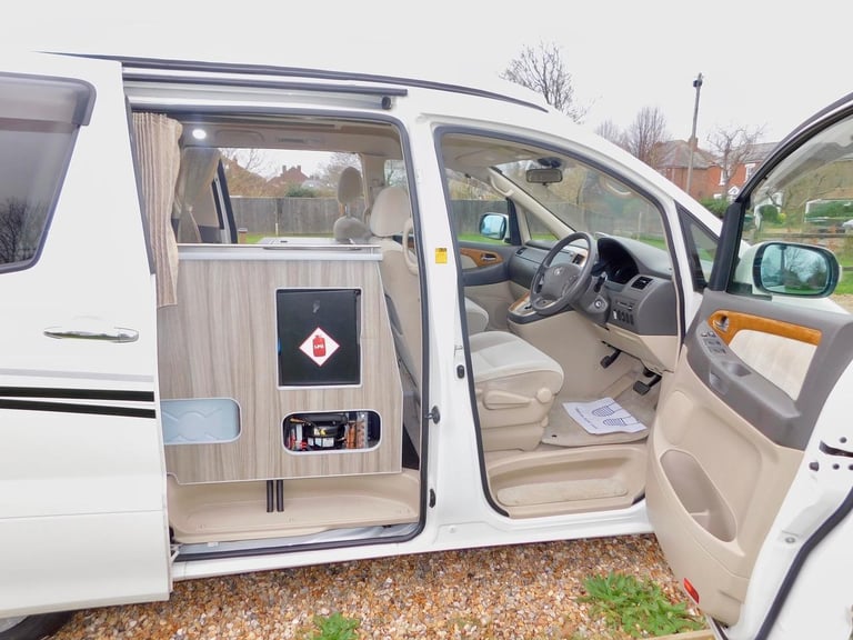 Toyota Alphard AUTOMATIC Petrol 2 Plus 2 Pop Top Campervan for Sale