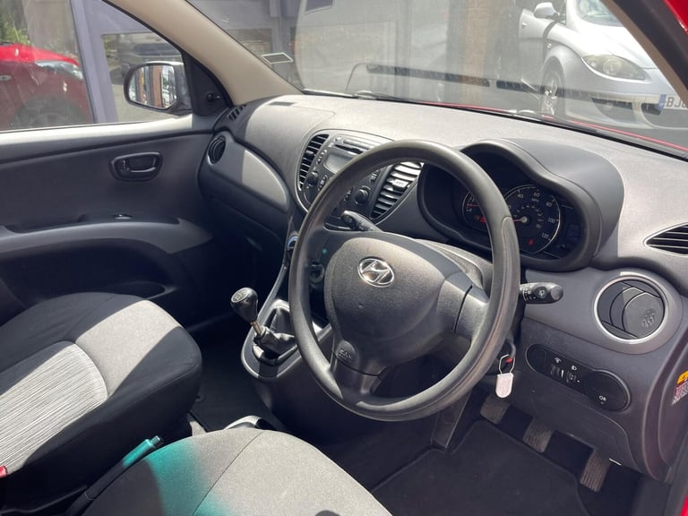 2012 Hyundai i10 1.2 Classic Euro 5 5dr HATCHBACK Petrol Manual