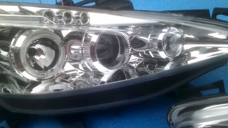 HEADLAMPS (PAIR) PEUGEOT 207- NEW - 2006 ONWARDS