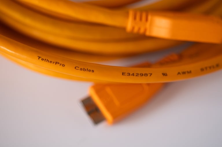 Tether Pro USB 3.0 Cable USB-C 4.60m