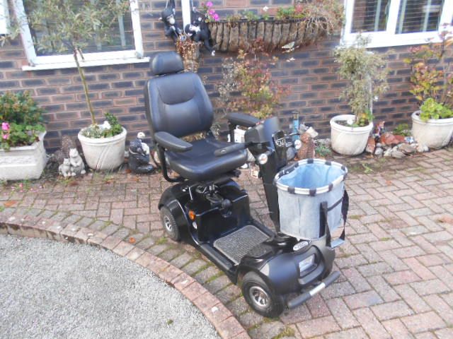 Compact 8mph mobility scooter