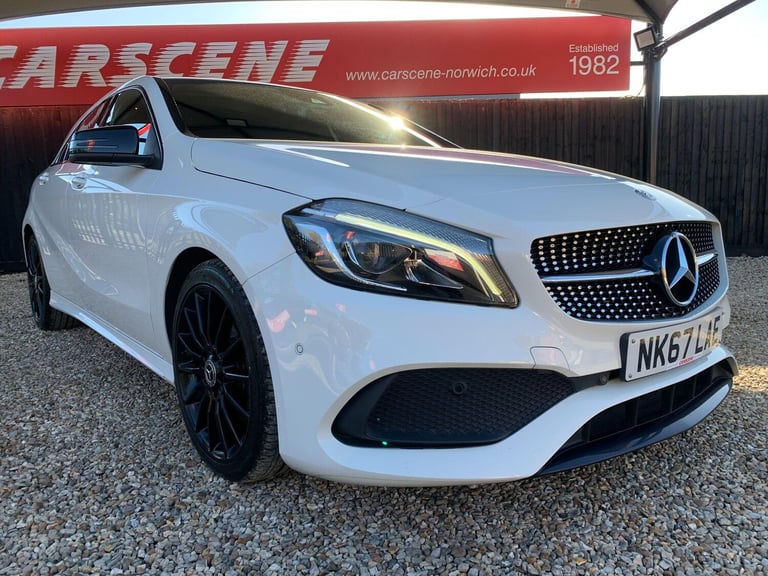 2017 Mercedes-Benz A-Class 2.1 A200d AMG Line (Premium Plus) Euro 6 (s/s) 5dr HATCHBACK Diesel Ma...
