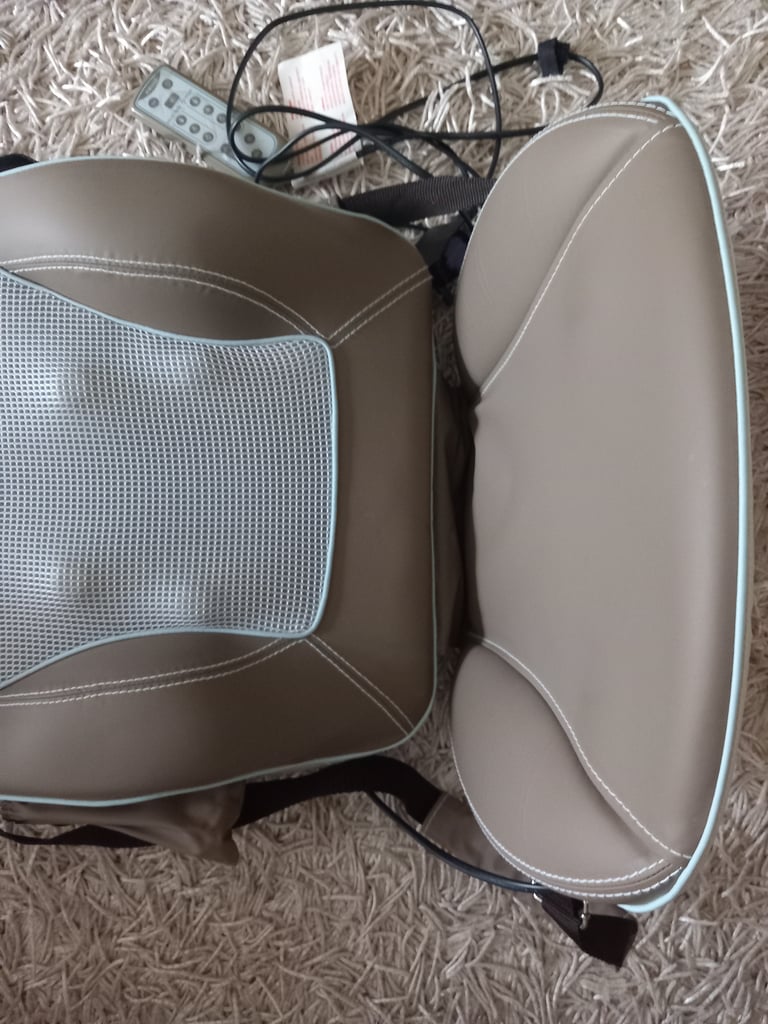 Homedics Shiatsumax back and shoulder massager.  