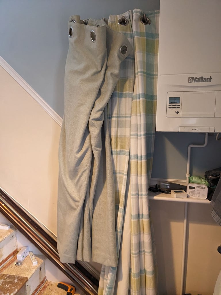 Two pairs of curtains £5 each