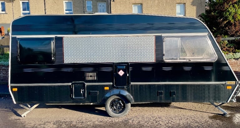 Black Food Truck Caravan