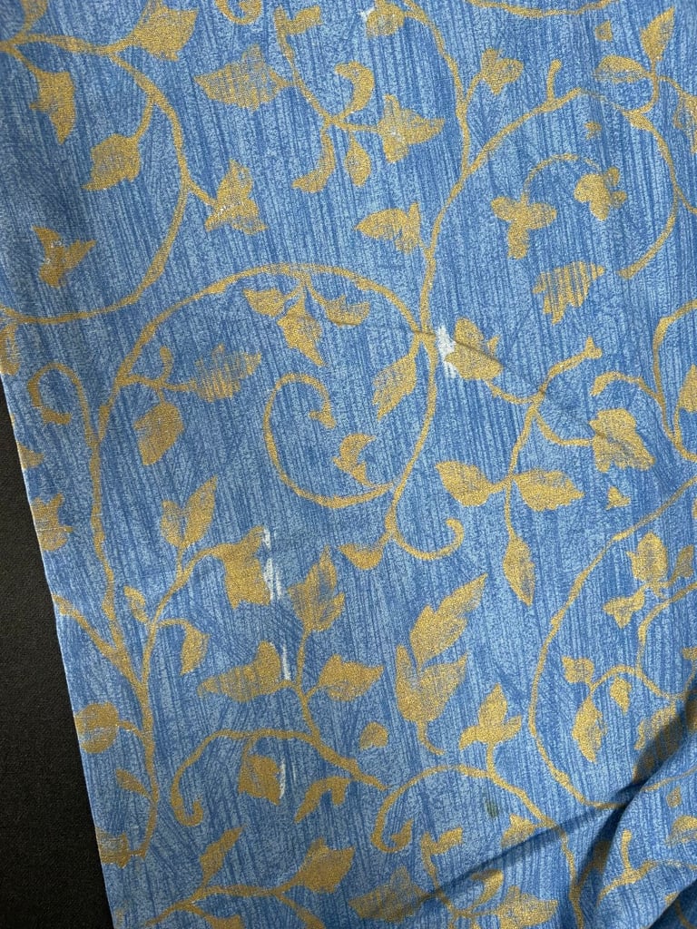 Beautiful curtains made from vintage Tricia Guild fabric 