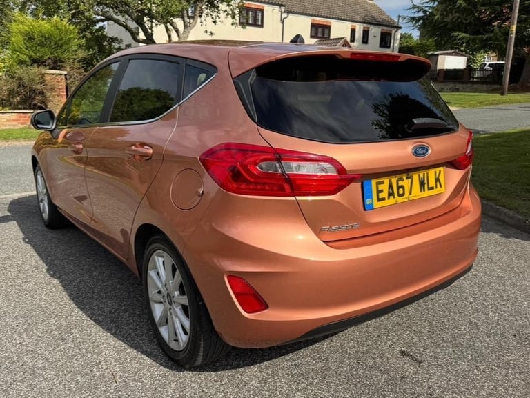 2017 (67) FORD FIESTA 1.0T TITANIUM B&O PLAY LONG MOT JUST SERV STUNNING COLOUR!