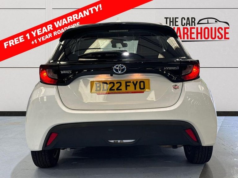 2022 Toyota Yaris 1.5 Hybrid Icon 5dr CVT Automatic Hatchback PETROL/ELECTRIC Automatic