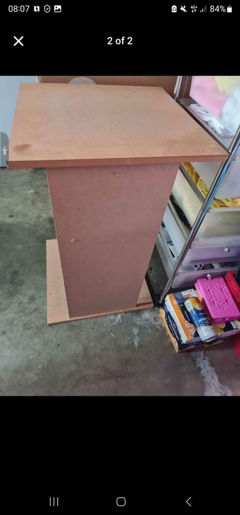 FREE Sturdy Wooden Shelved Unit 