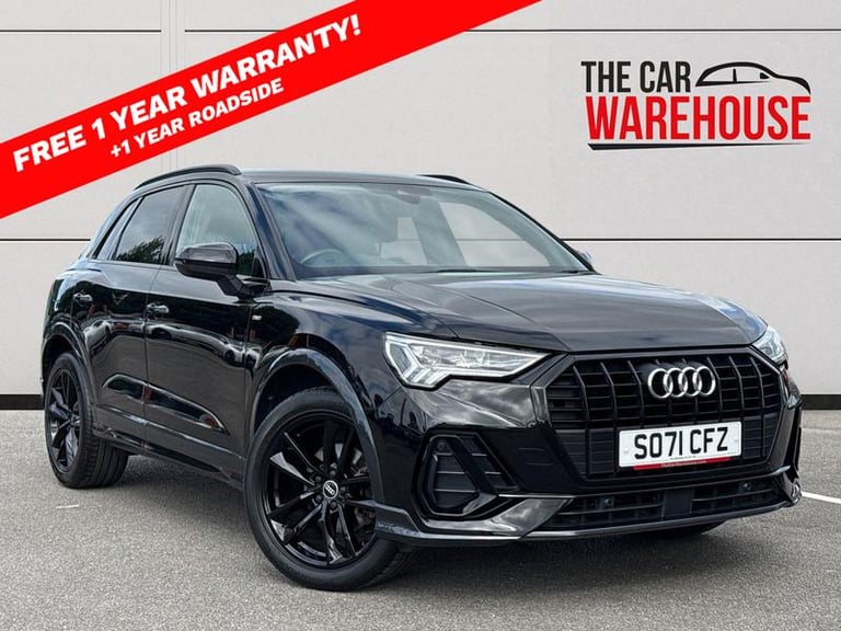 2021 Audi Q3 35 TFSI Black Edition 5dr S Tronic Automatic Estate Petrol Automatic