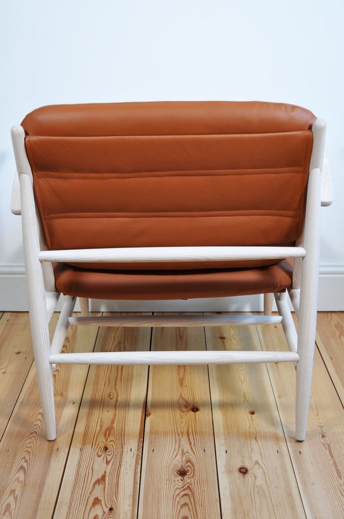 NEW Ercol Von Ash and Leather Armchair - Brand New - FREE LONDON DELIVERY