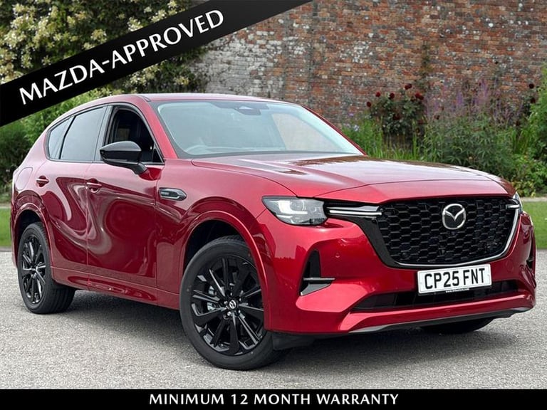 image for 2025 Mazda CX-60 2.5 PHEV Homura 5dr Auto Automatic Estate Petrol Parallel PHEV Automatic