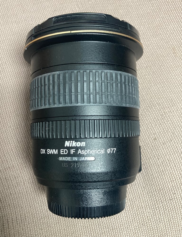 Nikon 12-24mm lense