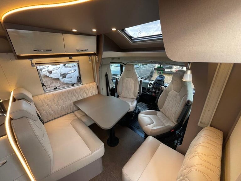 Burstner limited 744 4 Berth 4 Belt End lounge 3850KG
