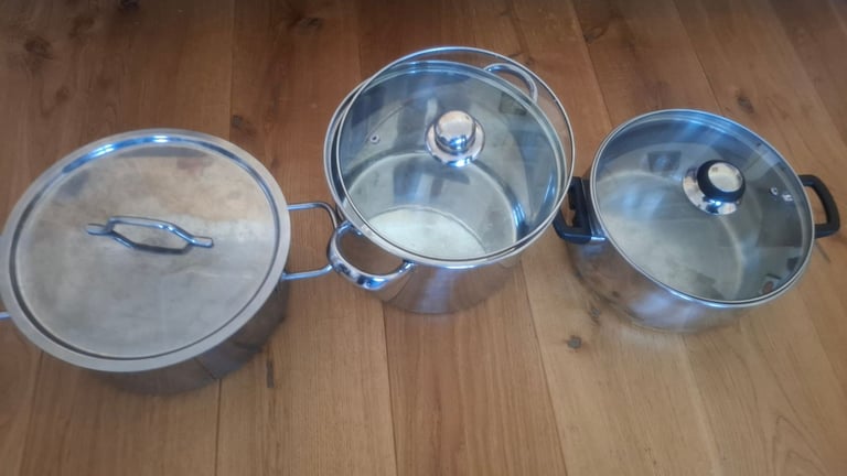 image for 3 Stock Pots