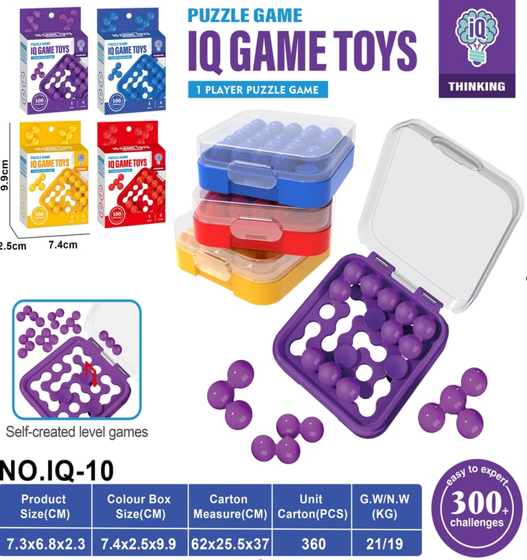 50x Job Lot Bulk Box Toys IQ Games Dance Hero Fidgets Jokes 