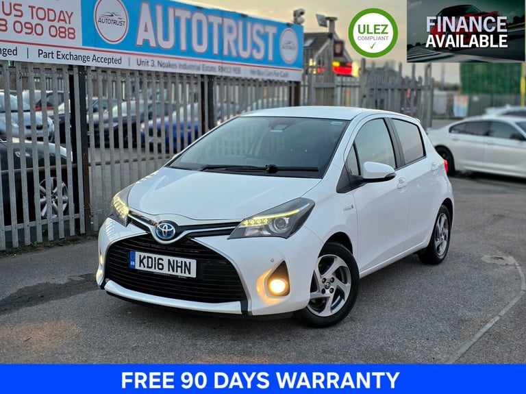 2016 Toyota Yaris 1.5 Hybrid Excel TSS 5dr CVT HATCHBACK Petrol/Electric Hybrid Automatic