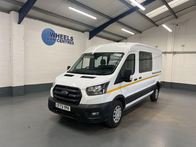 image for 2024 Ford Transit 2.0 350 EcoBlue Trend Crew Van FWD L3 H2 Euro 6 (s/s) 6dr Combi Van Diesel Manual