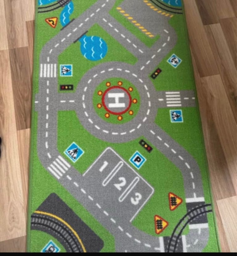 image for Kids rug carpet road