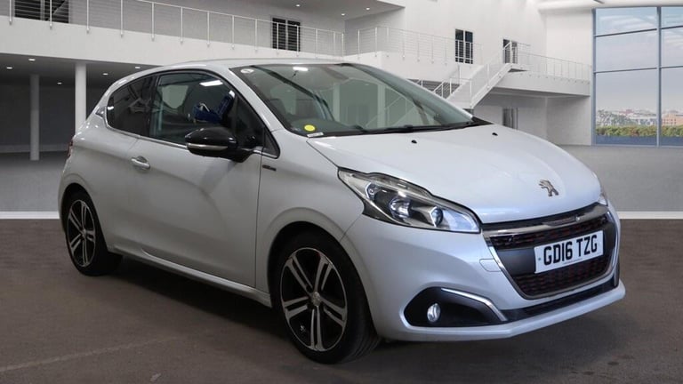 2016 Peugeot 208 1.2 PureTech GT Line Euro 6 (s/s) 3dr HATCHBACK Petrol Manual