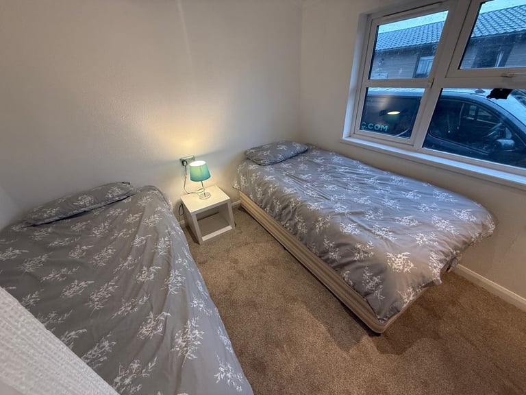 Wood Exterior 3 Bed Twin Lodge - DG, CH, Bath, Utility - Offsite / Private Land