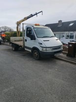 Iveco Daily 35c 14,2005 Hiab/Atlas crane Truck Mounted loader