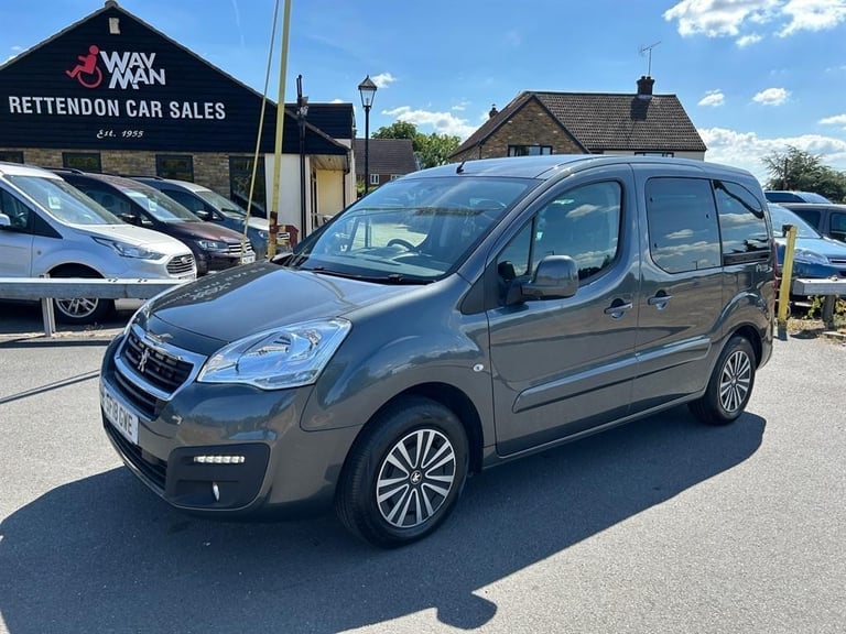 image for Peugeot Partner Tepee Allure 2018 Automatic WAV Wheelchair Disabled Only 11K
