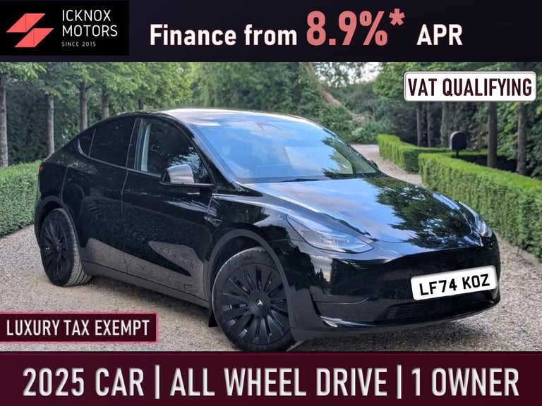 image for 2025 Tesla Model Y (Dual Motor) Long Range Auto 4WDE 5dr MPV Electric Automatic