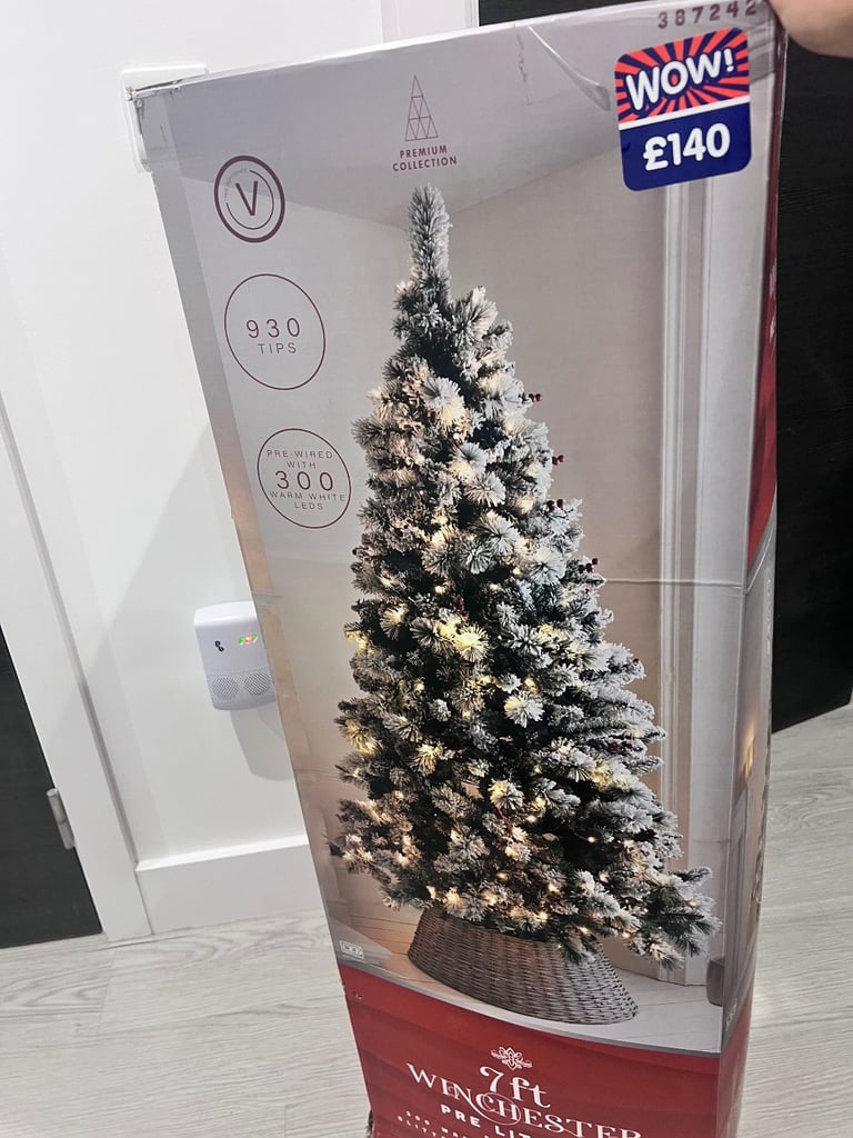 image for 7ft Christmas Tree with all decoration included 
