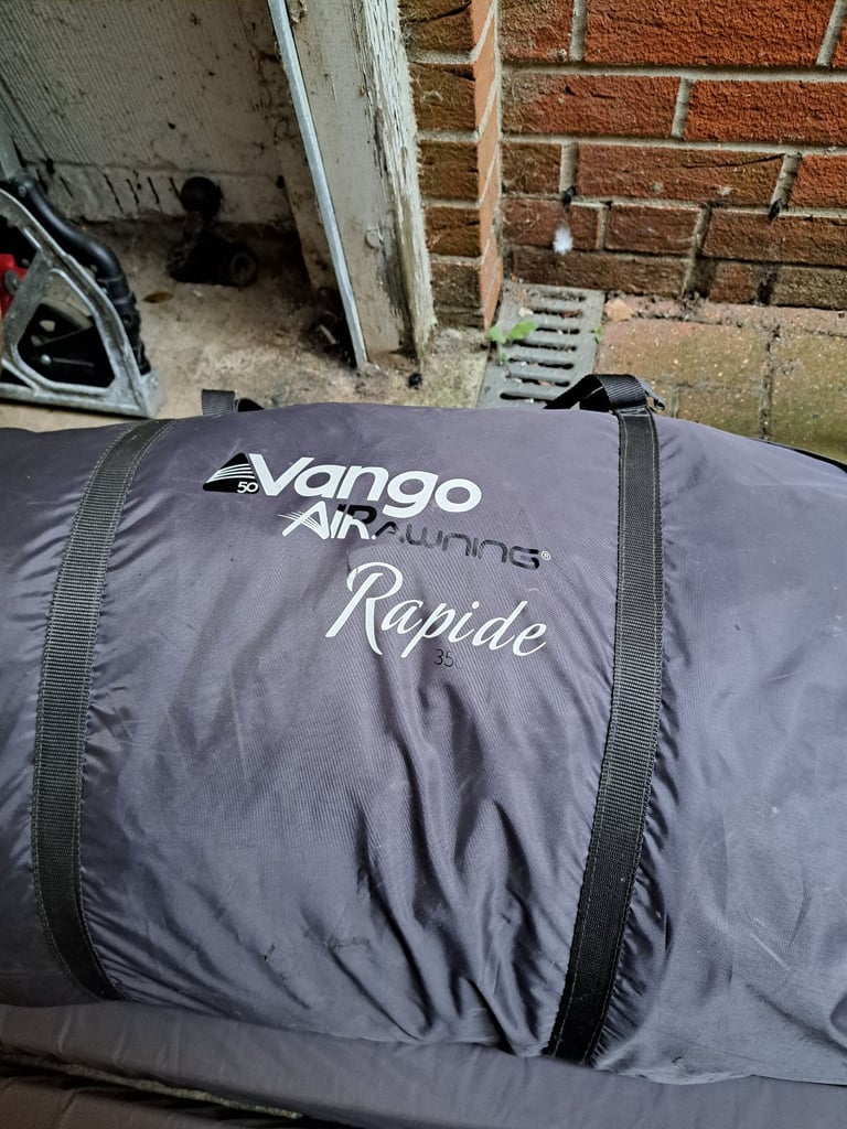Vango 350 rapide caravan air awning.