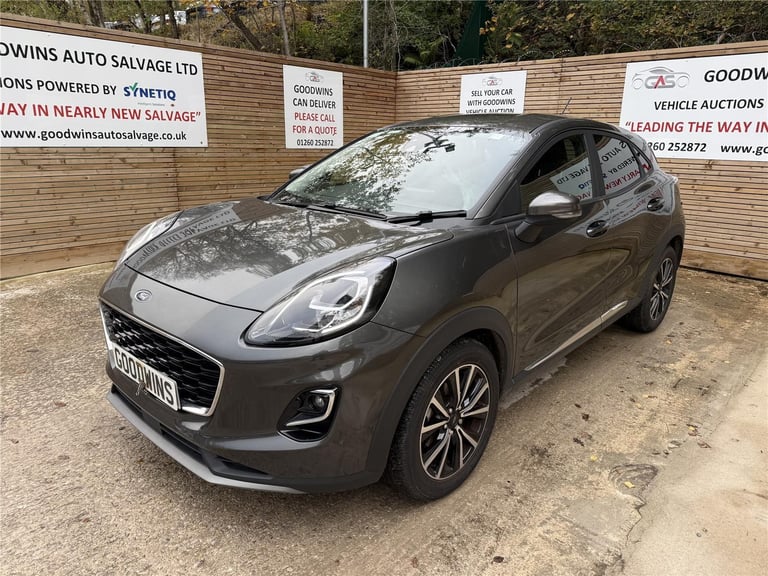 2024 FORD PUMA TITANIUM 1.0T HYBRID ACCIDENT DAMAGED REPAIRABLE SALVAGE 
