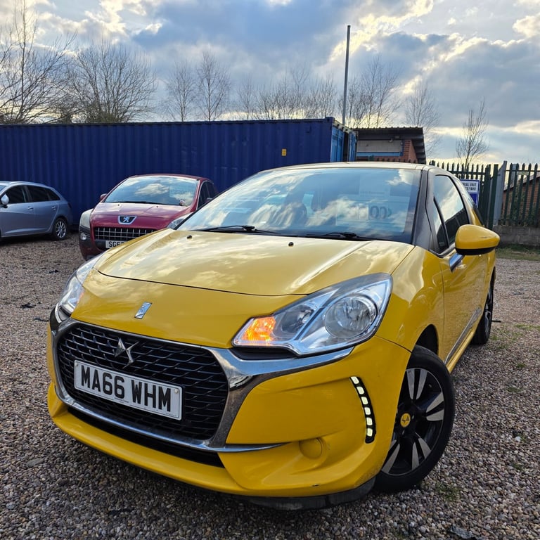 CITROEN(DS) DS3 1.2 PETROL 80 BHP LOW MILES YEAR 2016 £20 ROAD TAX PER YEAR LONG MOT ULEZ!!!