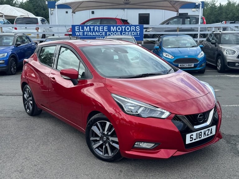 image for 2018 Nissan Micra 1.5 Turbo Diesel (DCI), Acenta Edition, Hatchback, 5 Door, Manual, Euro 6. Hatc...