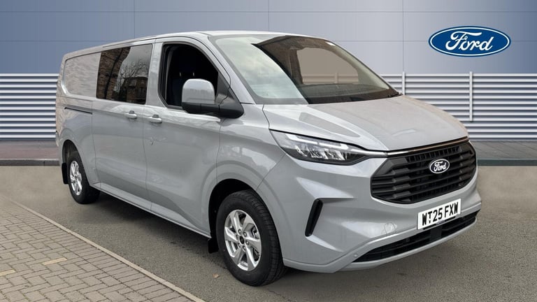 2025 Ford Transit Custom 2.0 EcoBlue 136ps H1 Double Cab Van Limited Auto PANEL VAN DIESEL Automatic