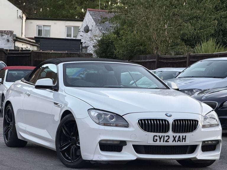 2012 BMW 6 Series 640d M Sport 2dr Auto CONVERTIBLE Diesel Automatic