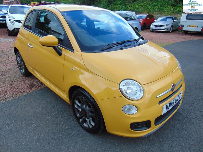 FIAT 500 1.2 500 1.2 69hp S * ONLY 34013 MILES * 8 SERVICE STAMPS * MOT AUGUST