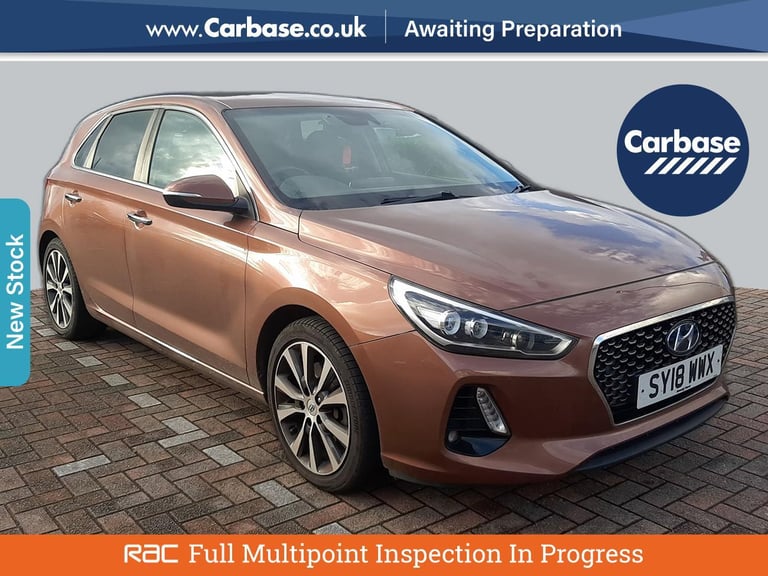 2018 Hyundai i30 1.4 T-GDi Blue Drive Premium Hatchback 5dr Petrol Manual Euro 6 (s/s) (140  Hatc...