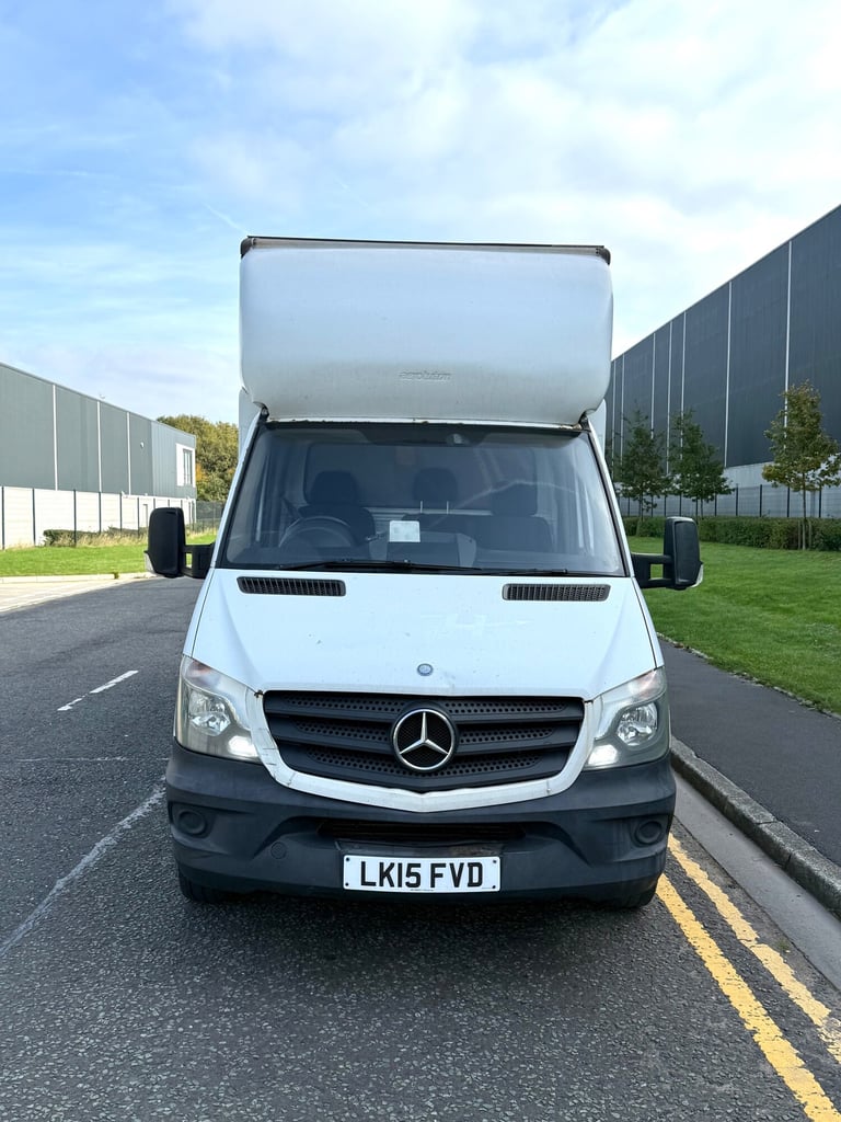 2015 Mercedes-Benz Sprinter 313 CDI LWB CURTAINSIDER LUTON BOX VAN CHASSIS CAB Diesel Manual