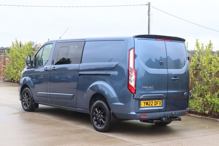 2022 Ford Transit Custom 2.0 320 EcoBlue Limited Crew Van Double Cab 5dr Diesel Manual L2 H1 Euro...