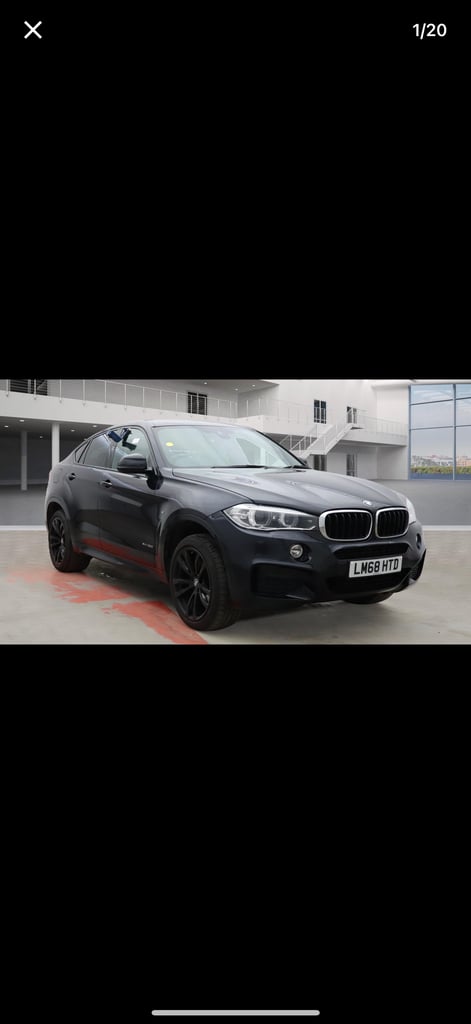 2018 BMW X6 xDrive30d M Sport 5dr Step Auto COUPE Diesel Automatic